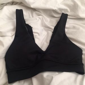Black Sports Bra
